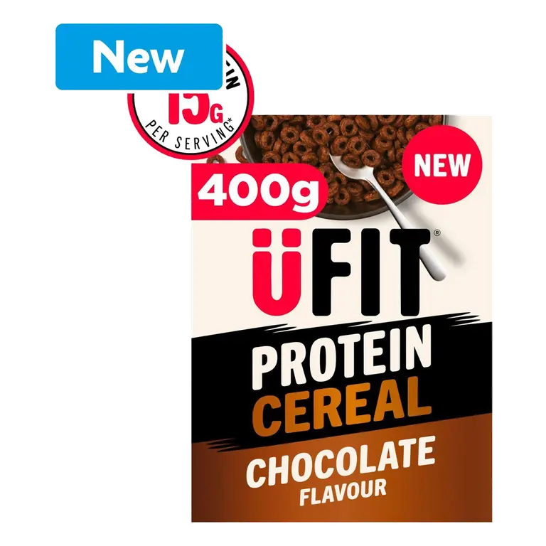 Protein Chocolate Hoops Cereal 400g