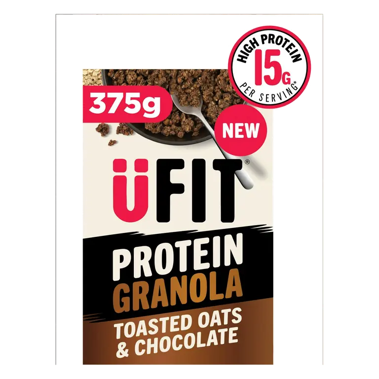 Protein Granola Toasted Oats & Chocolate Cereal 375g
