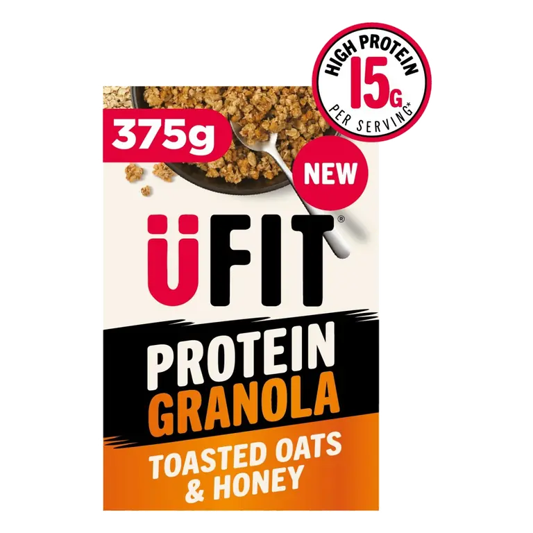 Protein Granola Toasted Oats & Honey 375g