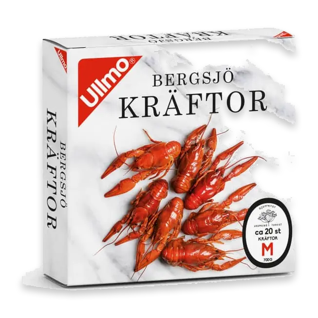 Bergsjökräftor M 20-pack