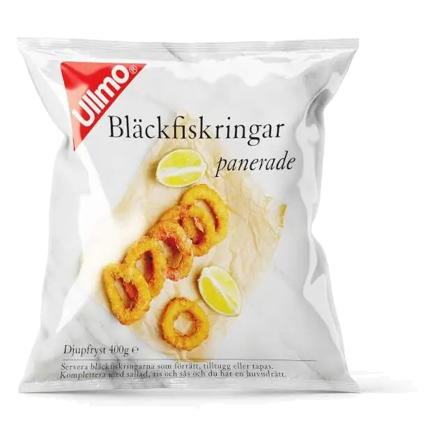 Bläckfiskringa Panerade