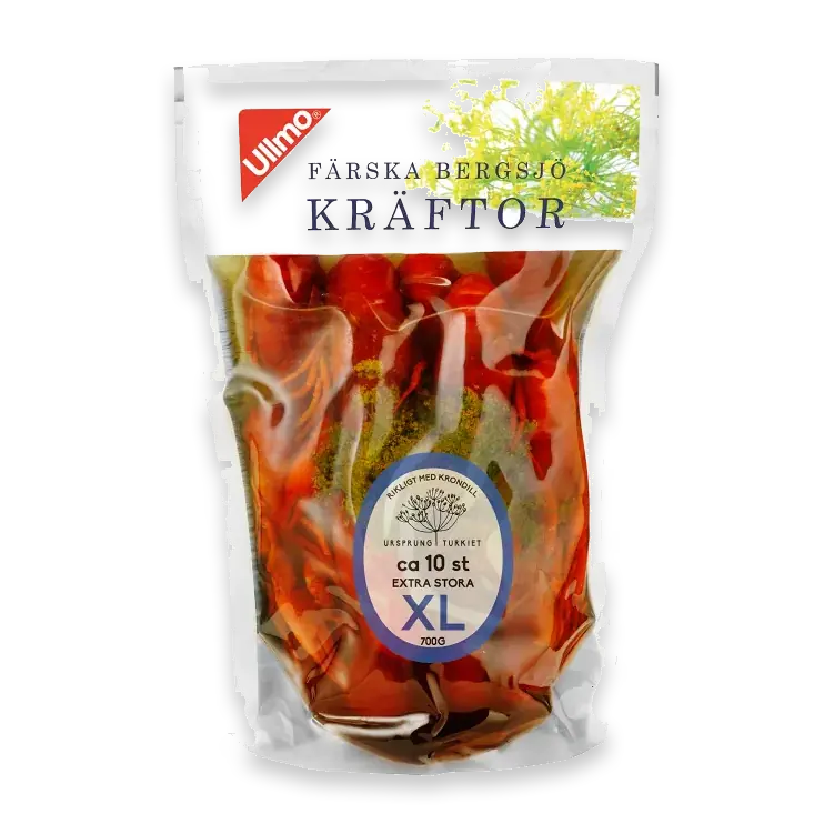 Kräftor Färska ca 10st XL 700g