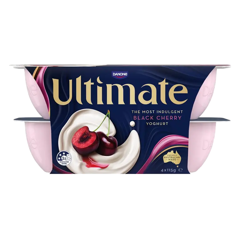 by Danone Greek Yoghurt Black Cherry