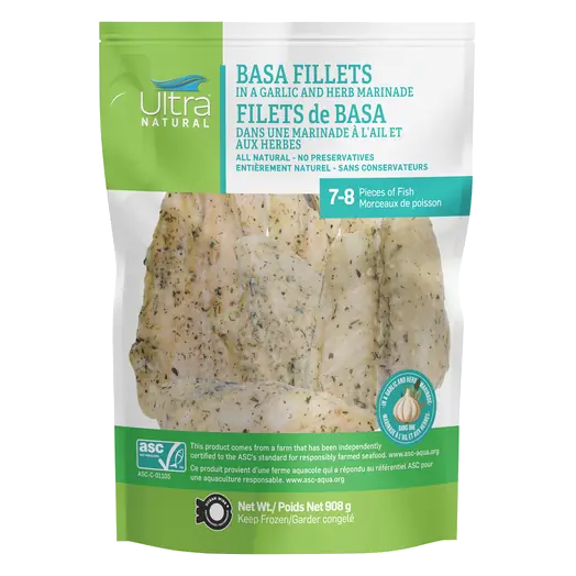 Basa Fillet Garlic & Herb 908 g