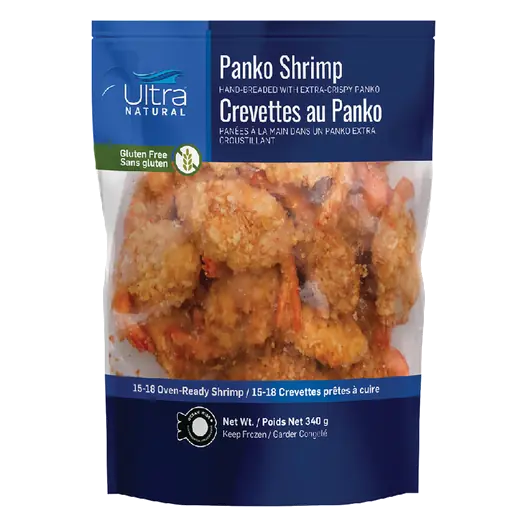 Gluten-Free Frozen Panko Shrimp 340 g