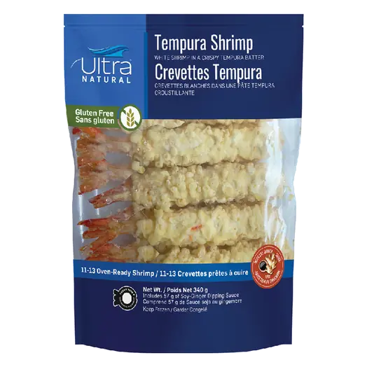 Gluten-Free Frozen Tempura Shrimp 340 g