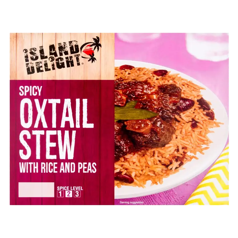 Oxtail Stew With Rice And Peas
