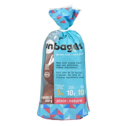 Gluten-Free Unbagel Plain 350 g (frozen)