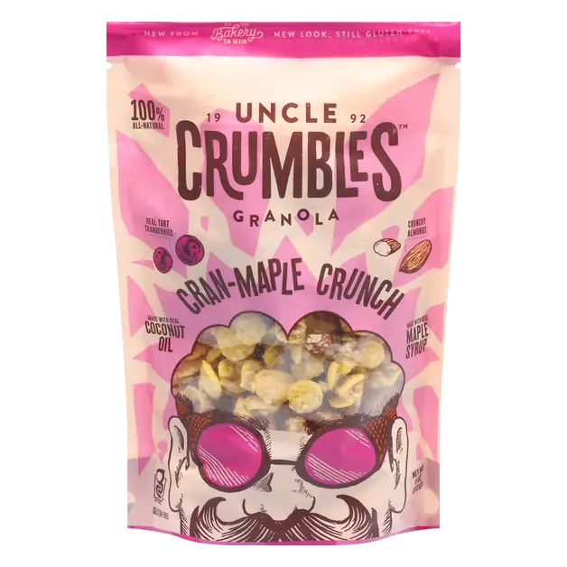 Gluten Free Cran-Maple Crunch Granola