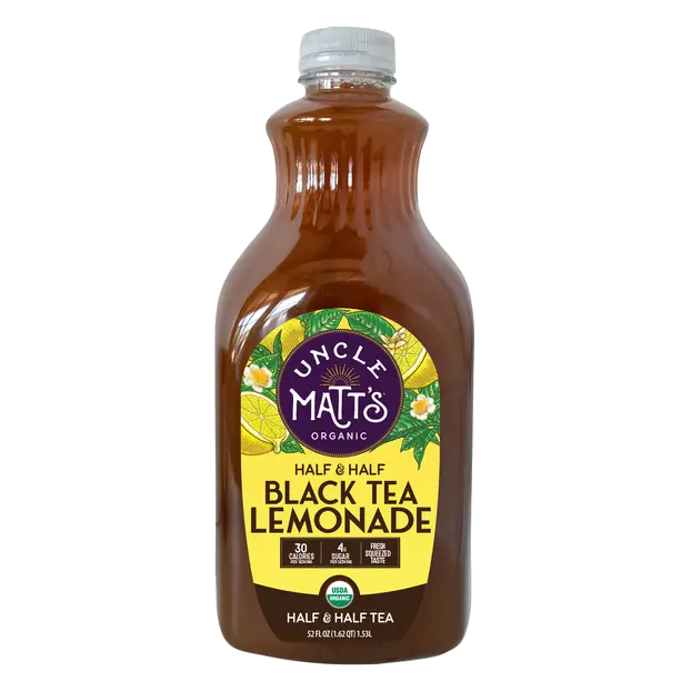 Organic Half & Half Black Tea Lemonade Refrigerated