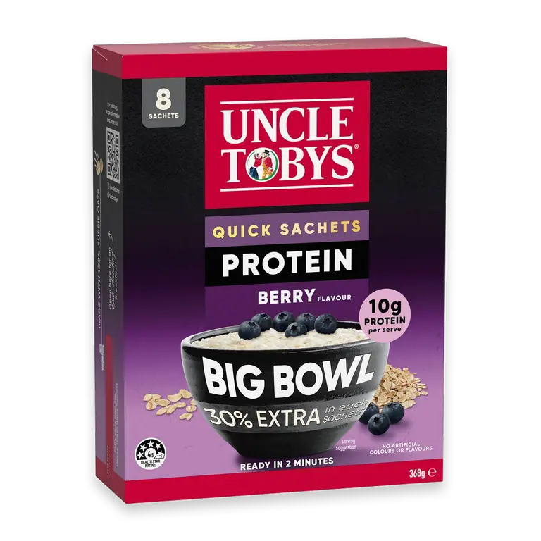 Big Bowl Quick Oats Protein Berry Porridge