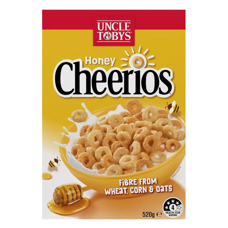 Cheerios Honey Wholegrain Breakfast Cereal