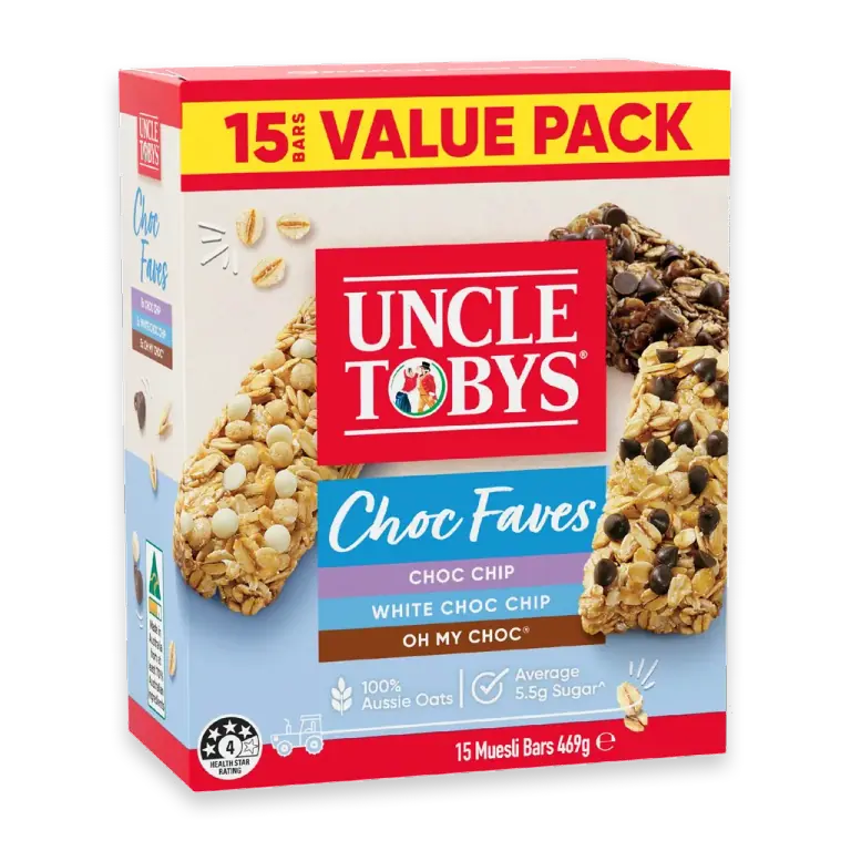 Choc Faves Muesli Bars