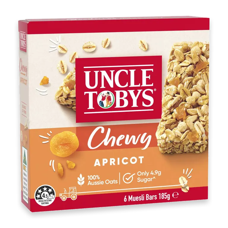 Muesli Bars Chewy Apricot