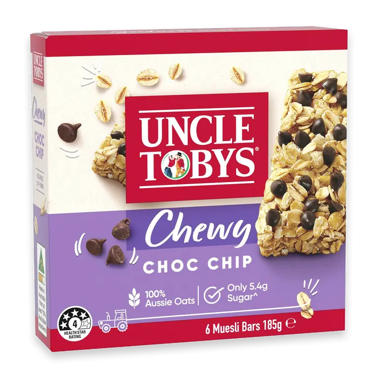 Muesli Bars Chewy Choc Chip