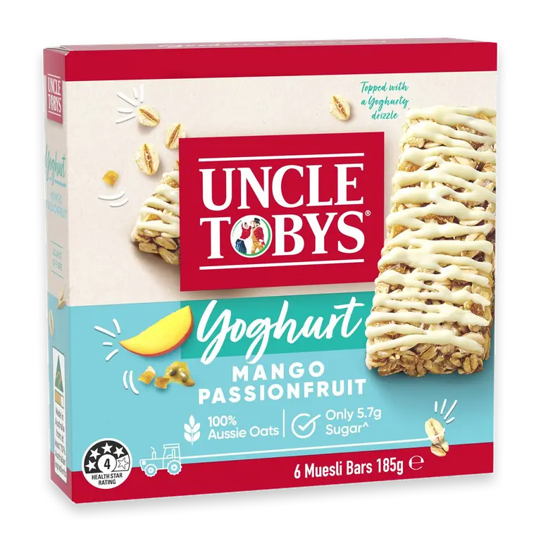 Muesli Bars Yoghurt & Mango & Passionfruit