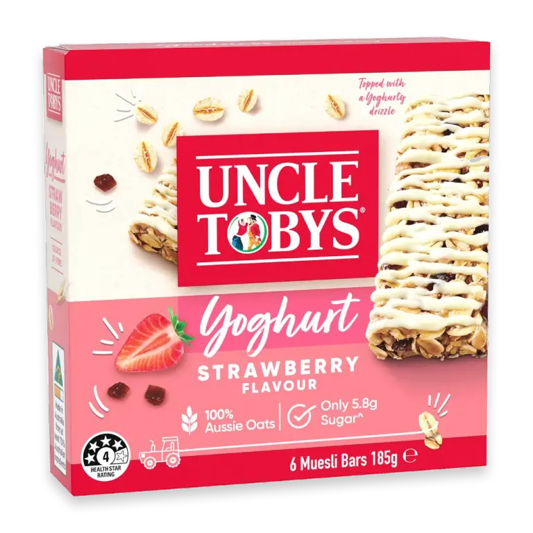 Muesli Bars Yoghurt & Strawberry