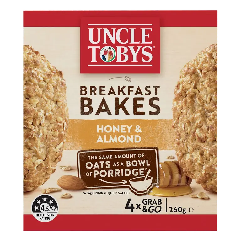 Oats Breakfast Bakes Honey & Roasted Almond