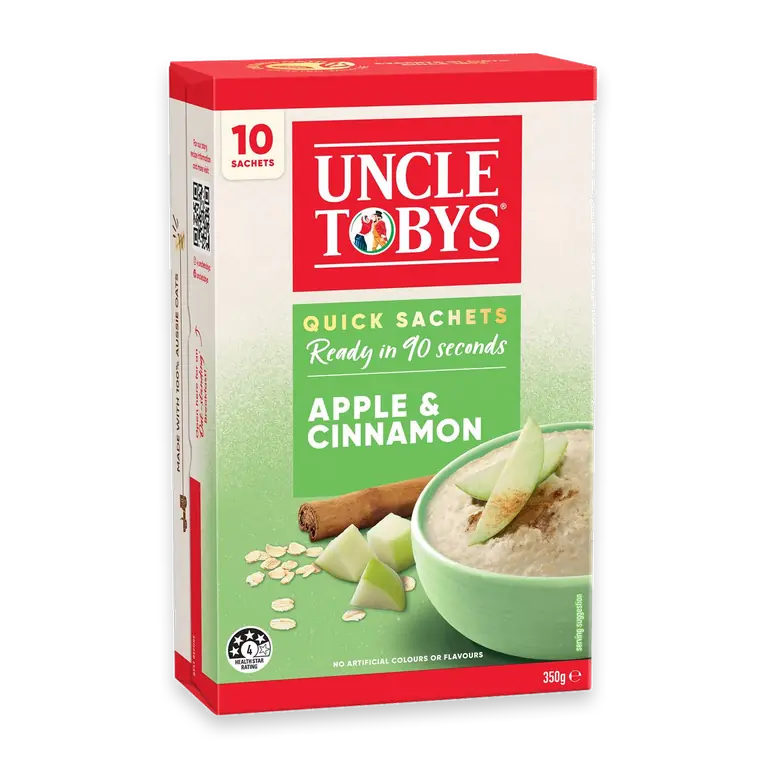 Oats Quick Sachets Apple & Cinnamon Porridge