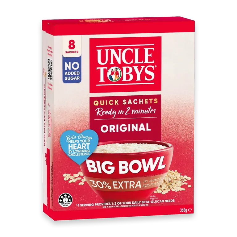 Oats Quick Sachets Big Bowl Original Porridge
