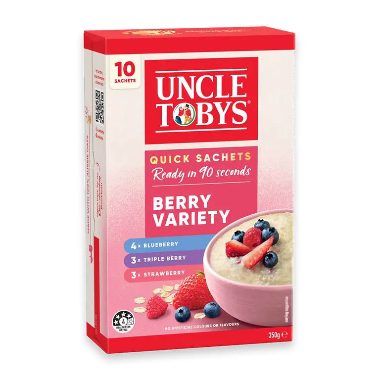 Oats Sachets Berry Variety 10 pack