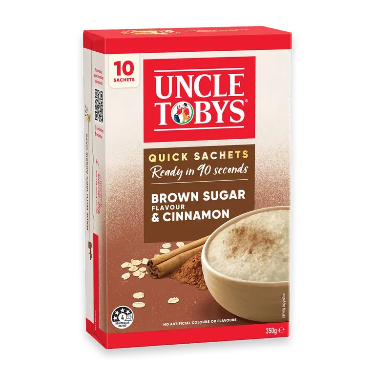 Oats Sachets Brown Sugar & Cinnamon 10 pack