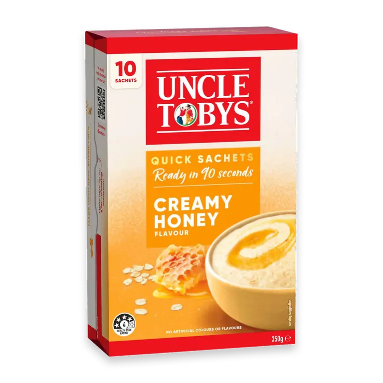 Oats Sachets Creamy Honey 10 pack