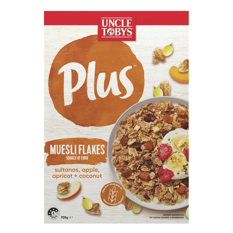 Plus Muesli Flakes Breakfast Cereal