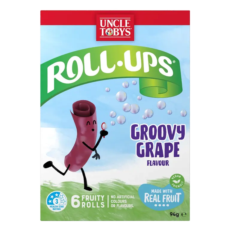 Roll-Ups Snacks For Kids Grape