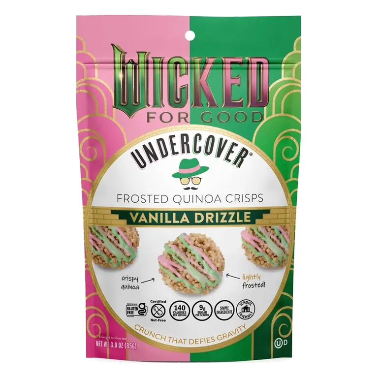 Undercover Wicked Vanilla Drizzle Snacks, 3oz