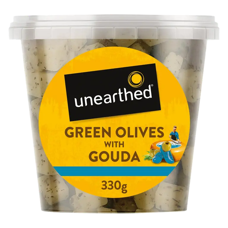 Green Olives & Gouda Cheese 330g