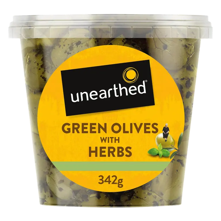 Green Olives with Herbs 342g
