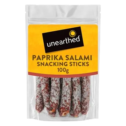 Snacking Paprika Salami Sticks