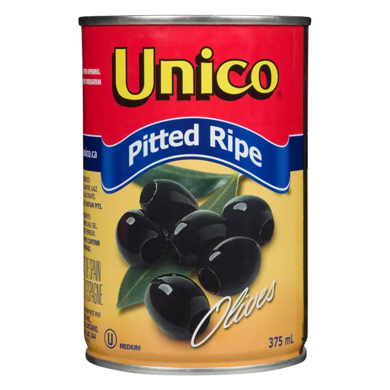 Pitted Ripe Olives Medium 375 ml