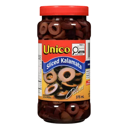 Kalamata Olives Sliced 375 ml