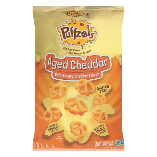 Gluten Free Aged Cheddar Puffzels