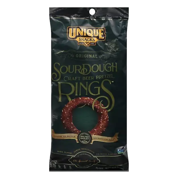 Pretzels, Rings, Original, Soudough Craft Beer