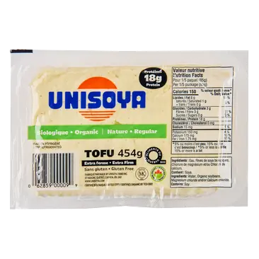 Organic Natural Tofu 454 g