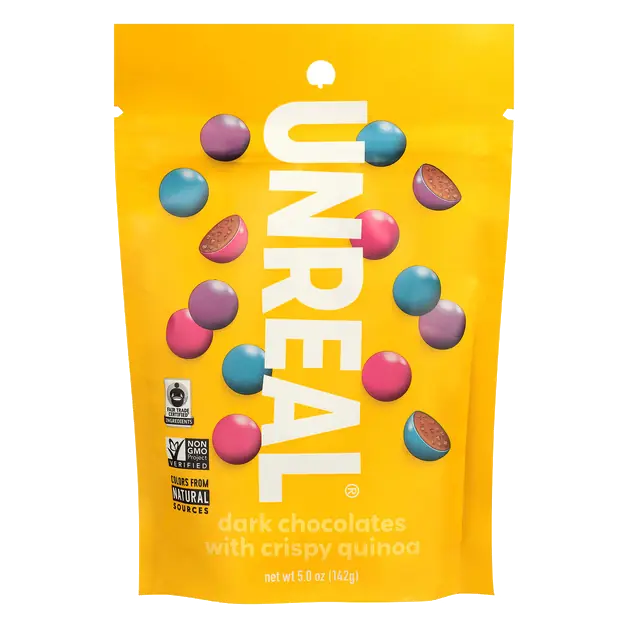 Dark Chocolate Crispy Quinoa Gems
