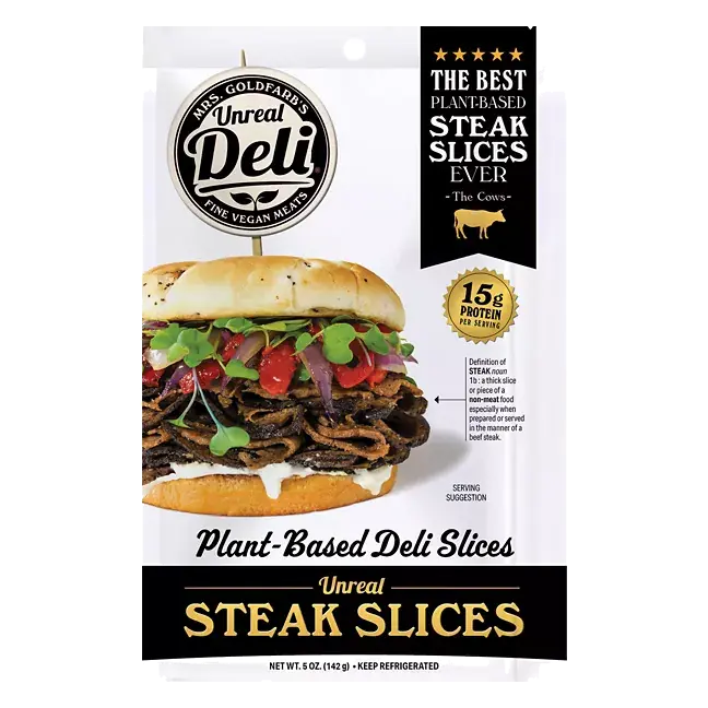 Steak Slices, Plant-Based