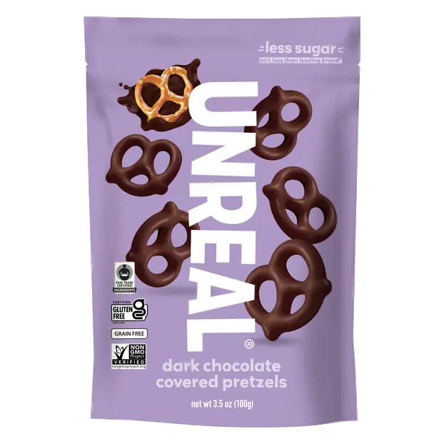 Gluten & Grain Free Dark Chocolate Covered Pretzels