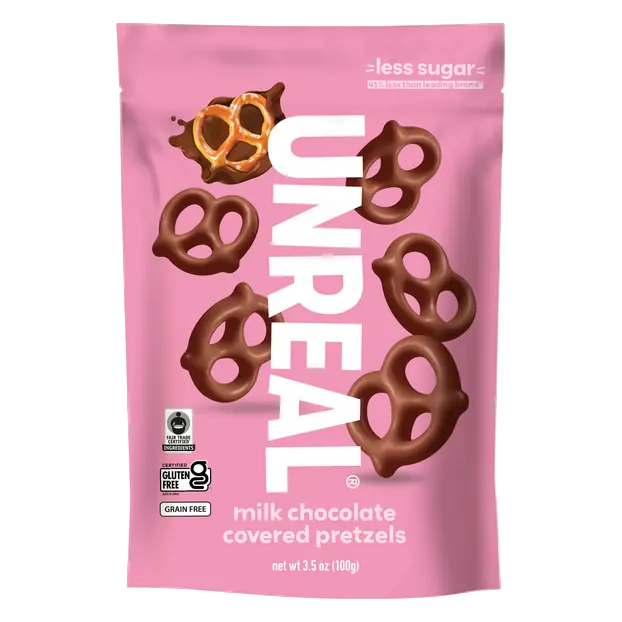 Gluten & Grain Free Milk Chocolate Covered Pretzels