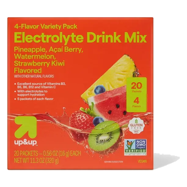 Hydration with Electrolytes Drink Mix - Variety Pack - up&up™