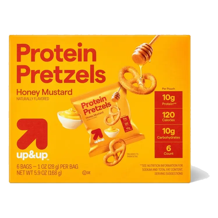 Protein Pretzels - Honey Mustard - 5.9oz/6pk - up&up™