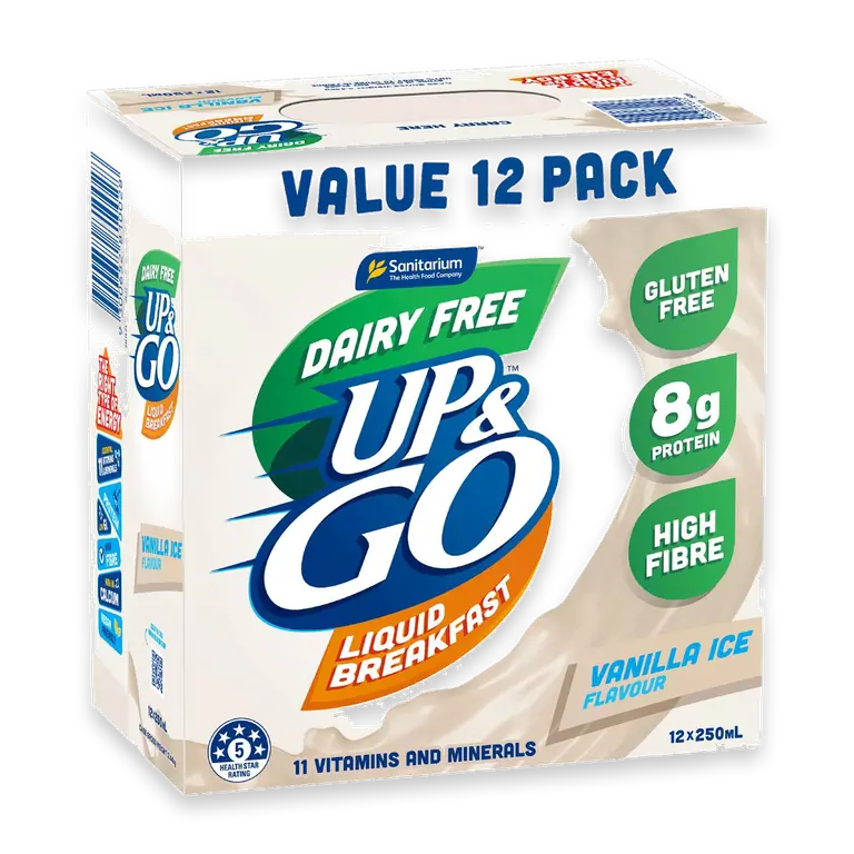 Dairy Free Liquid Breakfast Vanilla Ice