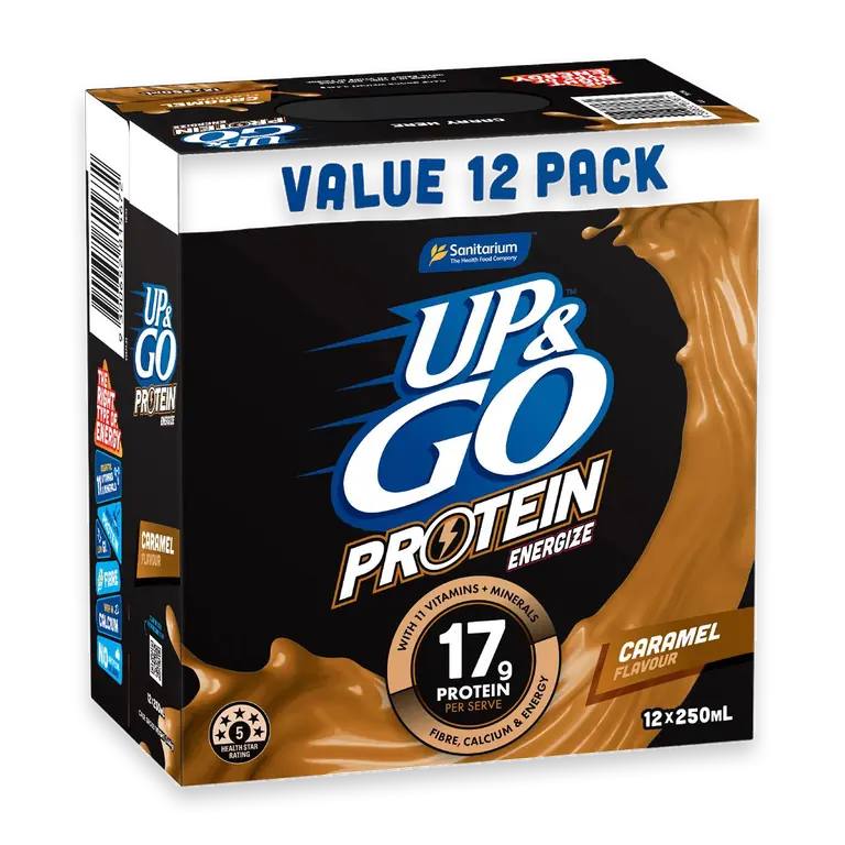 Protein Energize Liquid Breakfast Caramel