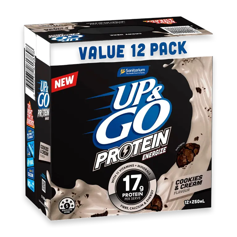 Protein Energize Liquid Breakfast Cookies & Cream