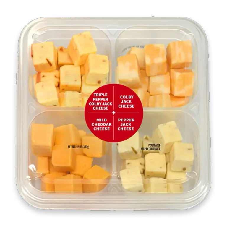 Assorted Cheese Cube Tray