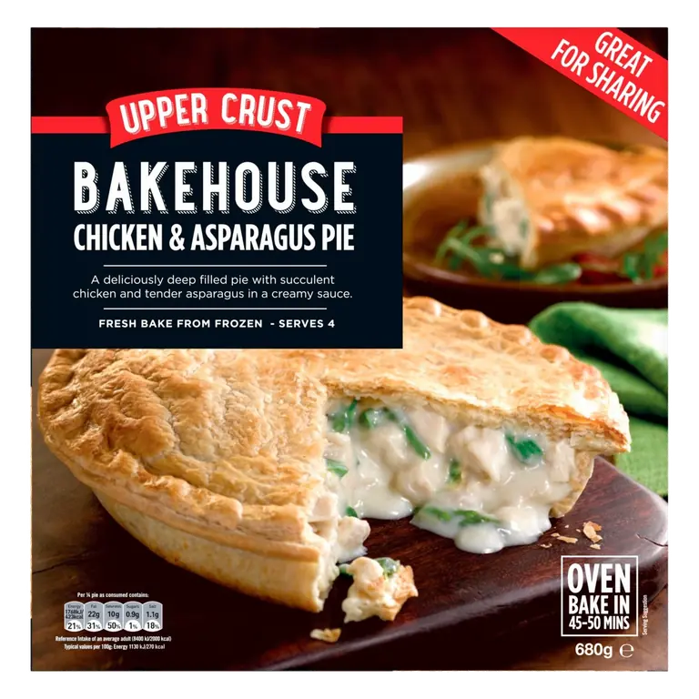 t Chicken & Asparagus Pie 680g