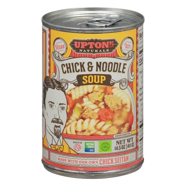 Plant-Based Vegan Chick & Noodle Soup